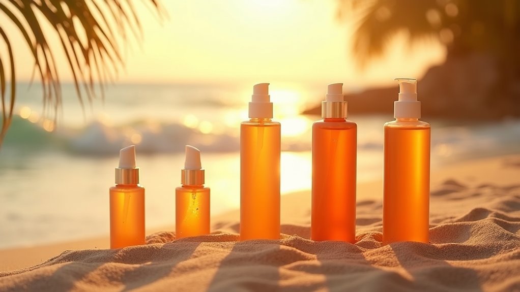long lasting self tanning gels