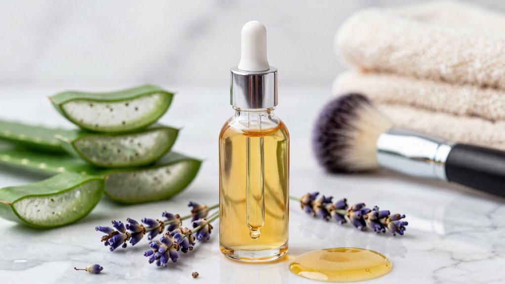 apply 3 5 drops seal with moisturizer