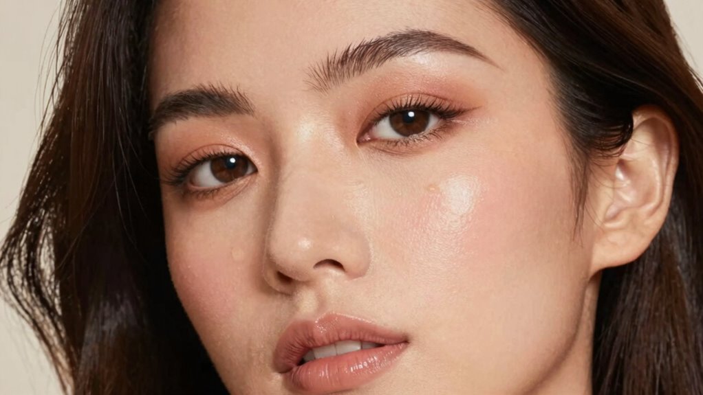 bronzed glowing flawlessly blended radiance
