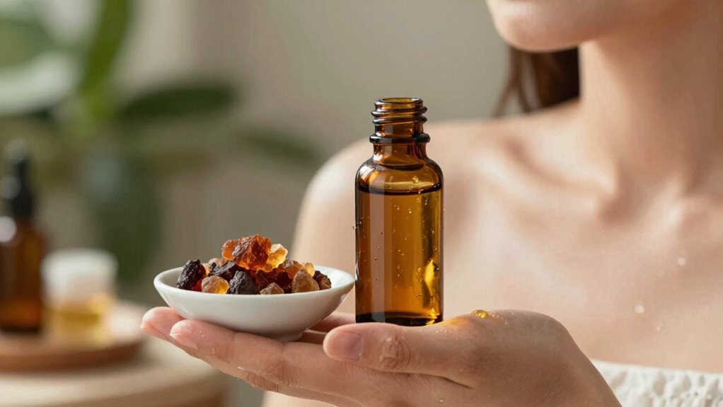 castor and frankincense require care