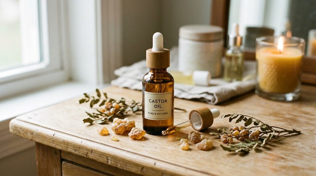 castor oil and frankincense skin benefits