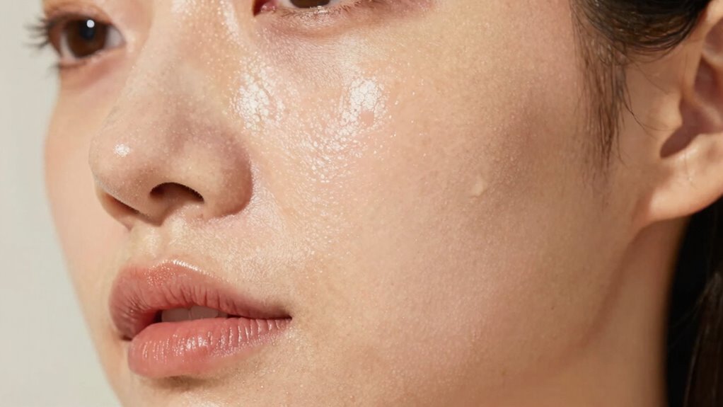 close ups reveal dewy texture details