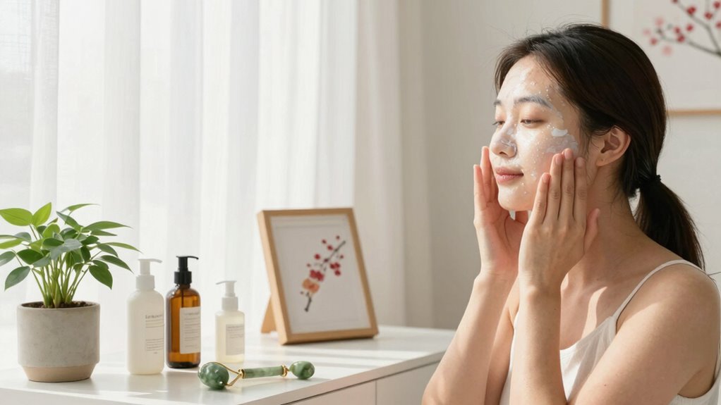 daily self care boosts hydrated skin