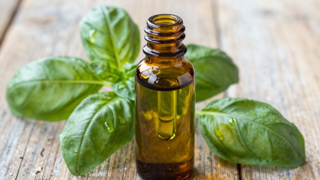 dilute basil oil patch test