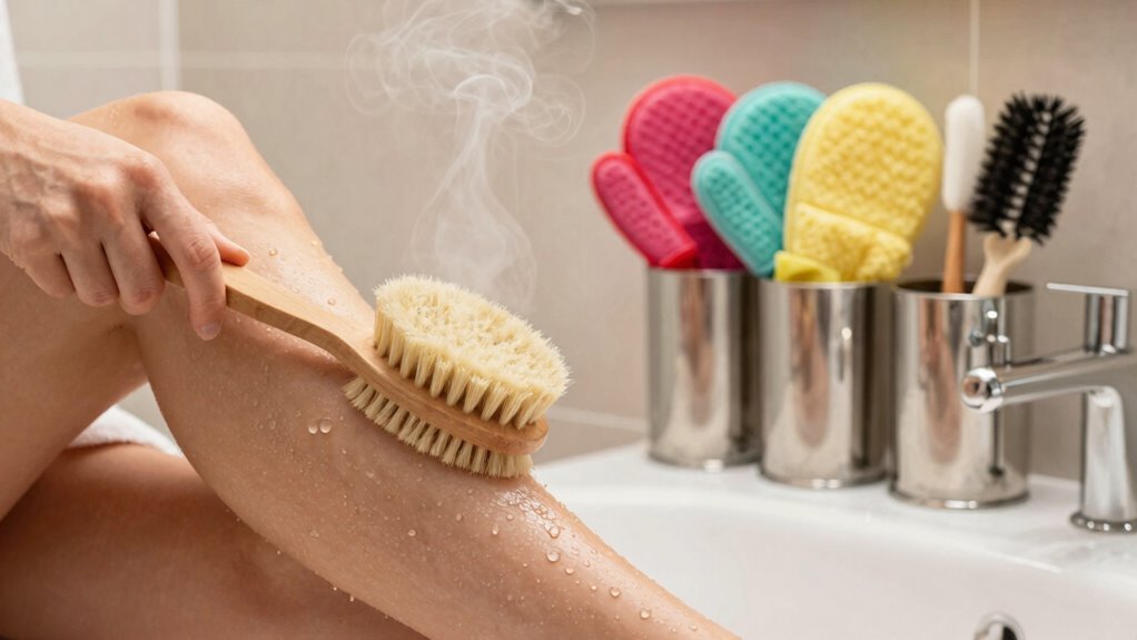 exfoliate clean tools repeat