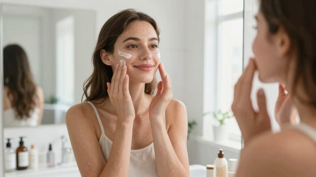 fast radiant body care routine