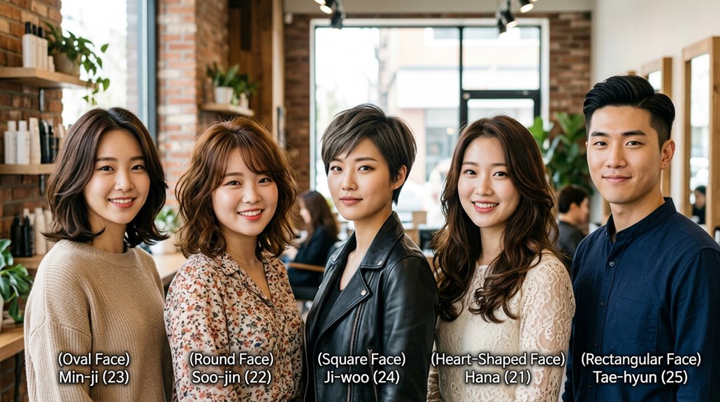 five korean haircut ideas for various faces