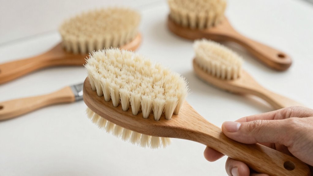 gentle dry brushing safety tips