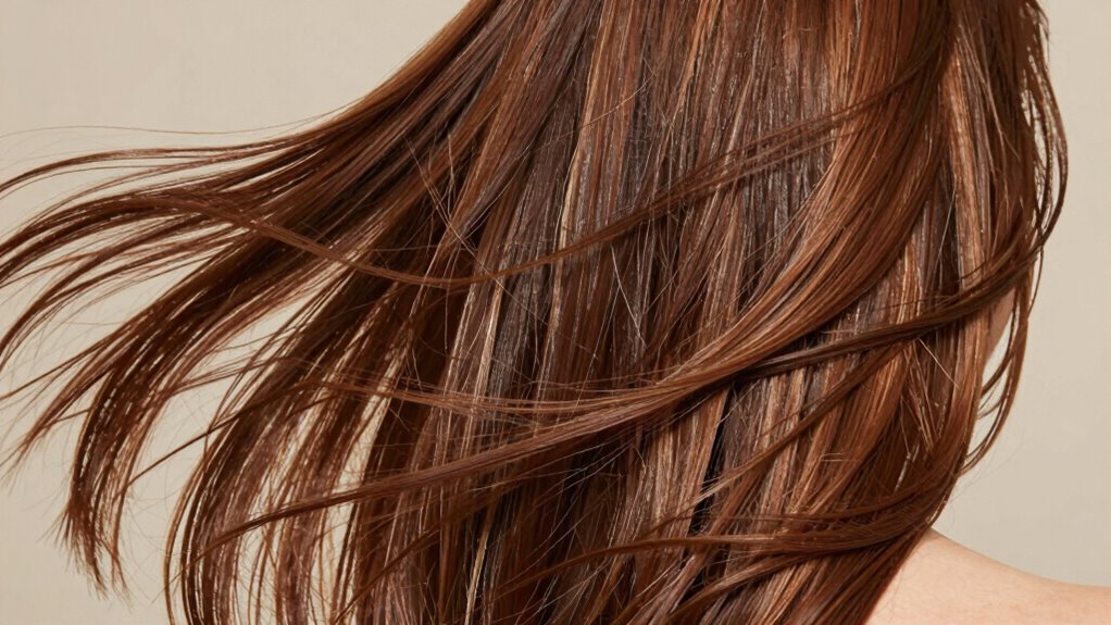 gentle herbal sun lightened highlights