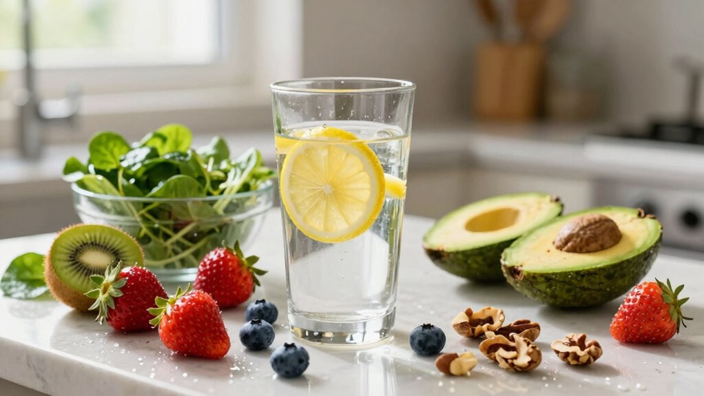 healthy diet hydration for skin