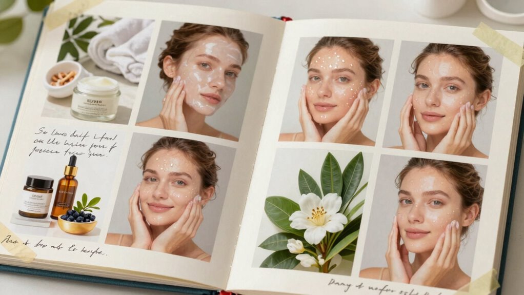 inspiring skincare vision board discipline