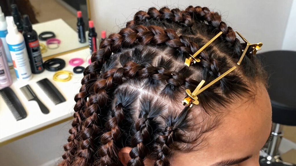 knotless braids twists protection