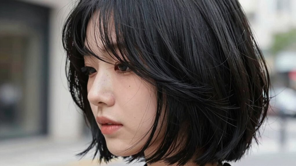 korean 2 in 1 bob reveal
