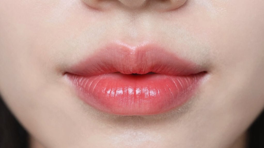 korean gradient lips subtle glow