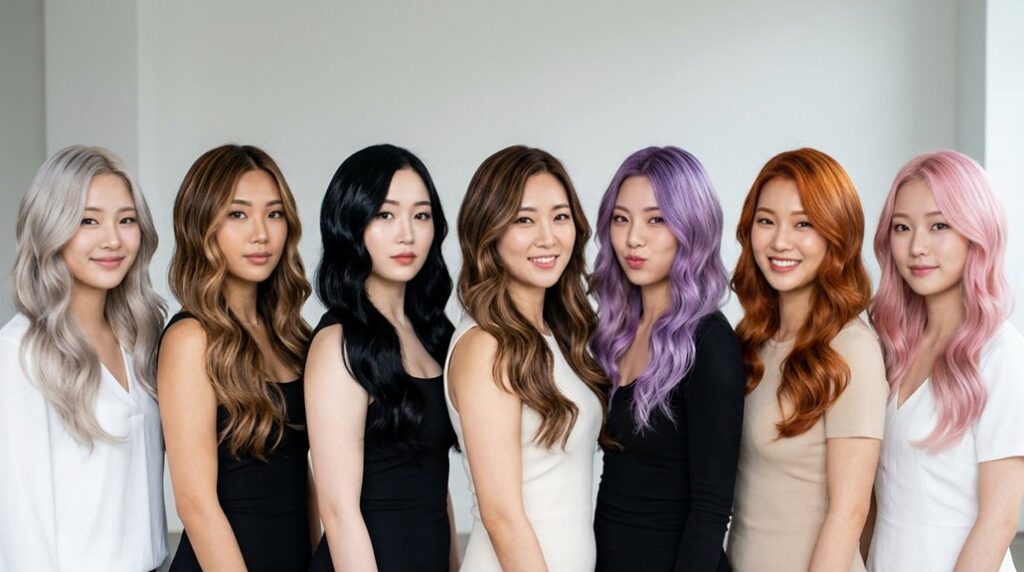 korean hair color ideas