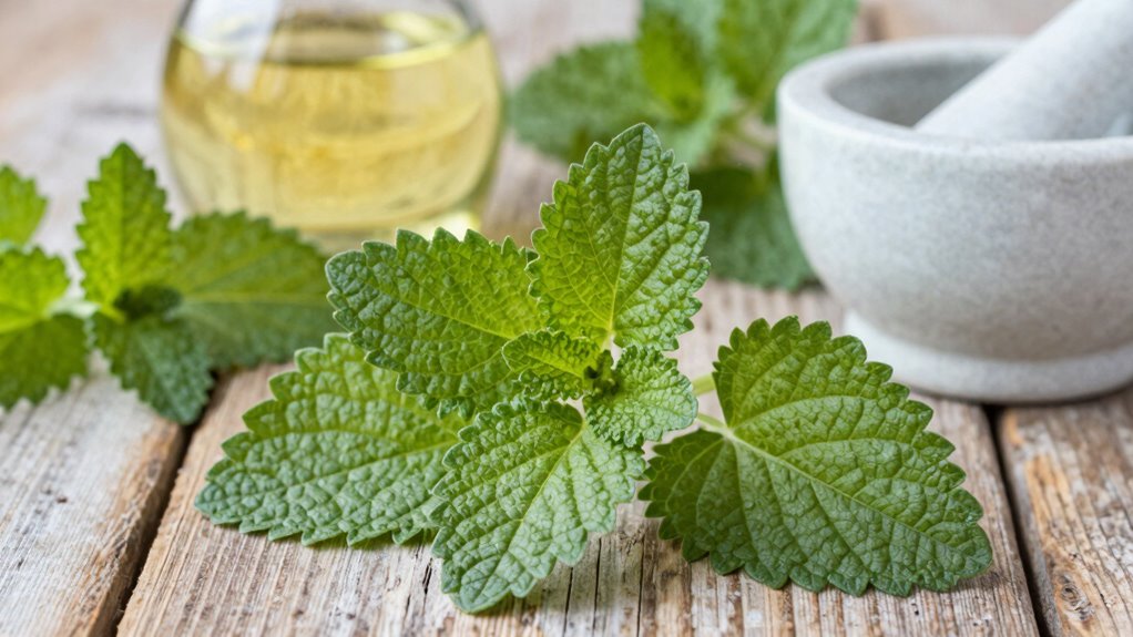 lemon balm oil infusion process