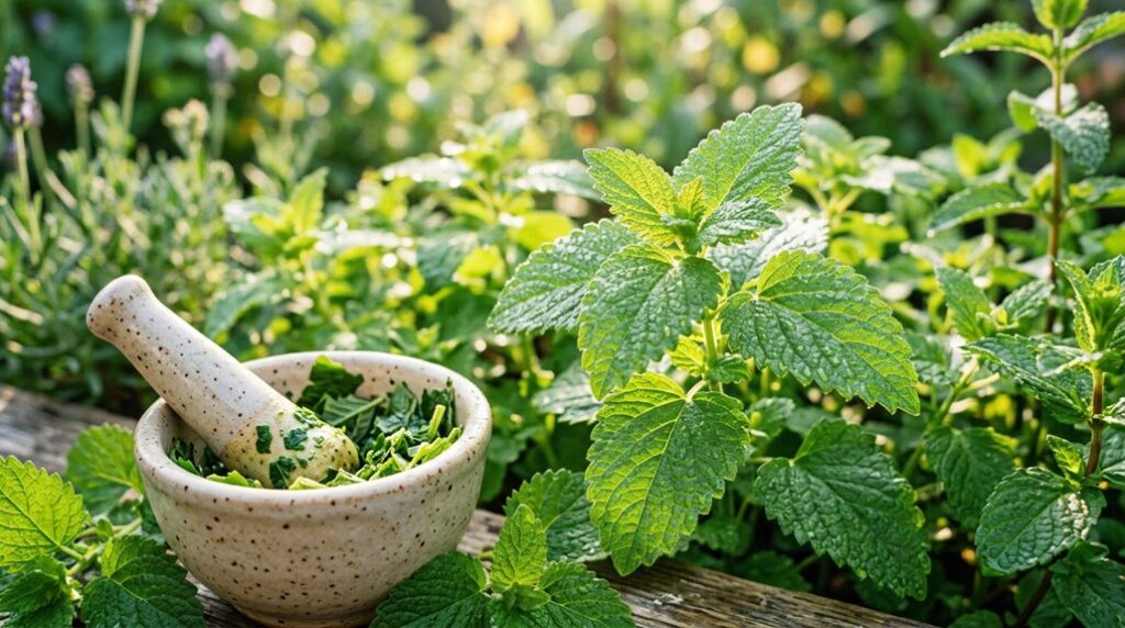 lemon balm skin soothing benefits