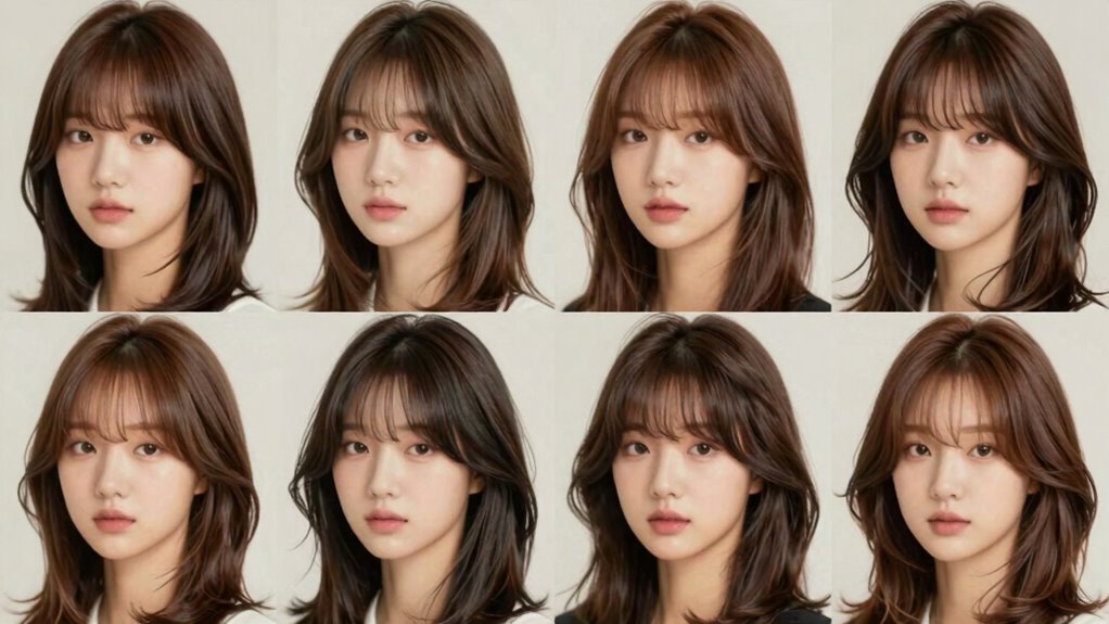 long layered waves for faces