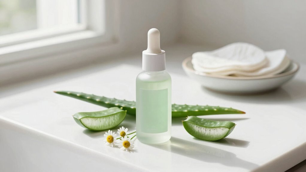 minimalist skincare essential barrier supporting