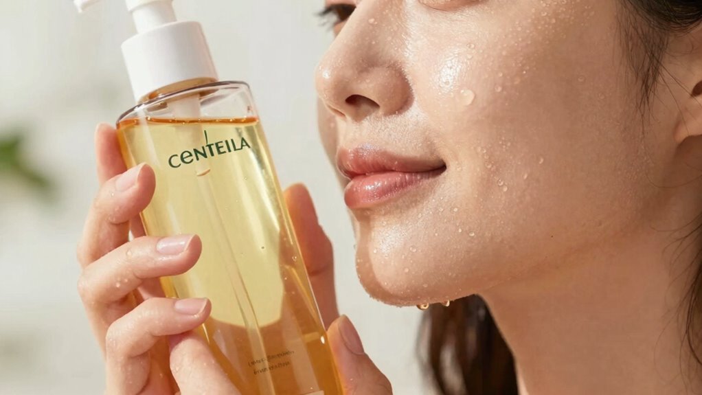 mixed results with centella cleansing oil