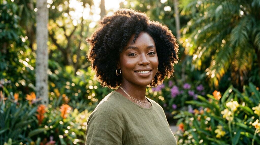 natural beauty looks for melanin rich skin