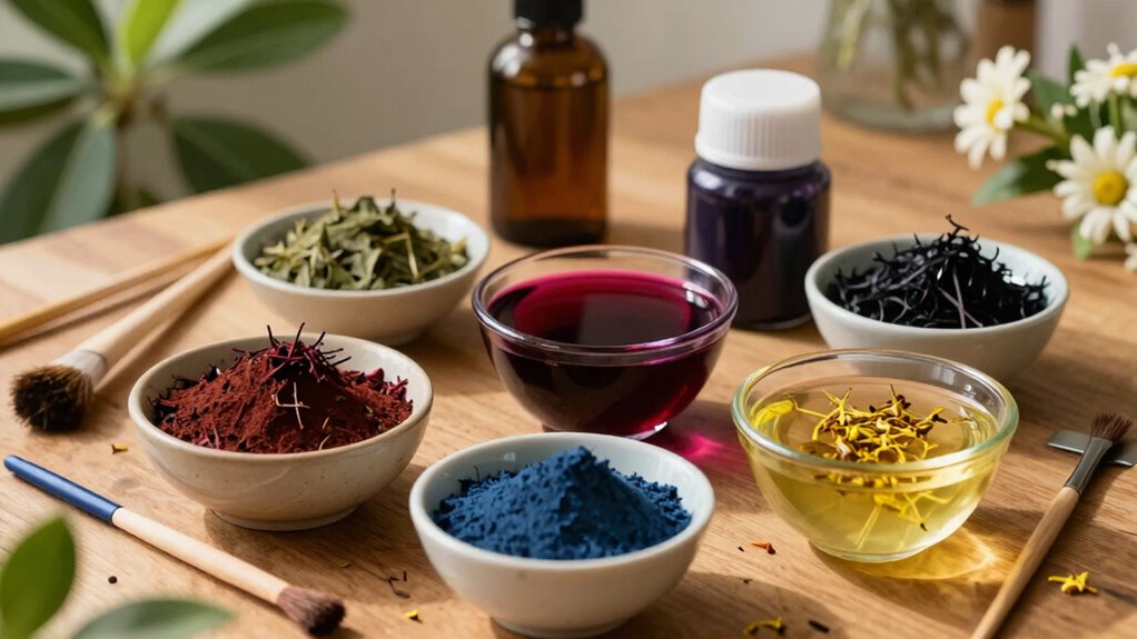 natural plant dyes for hair color options