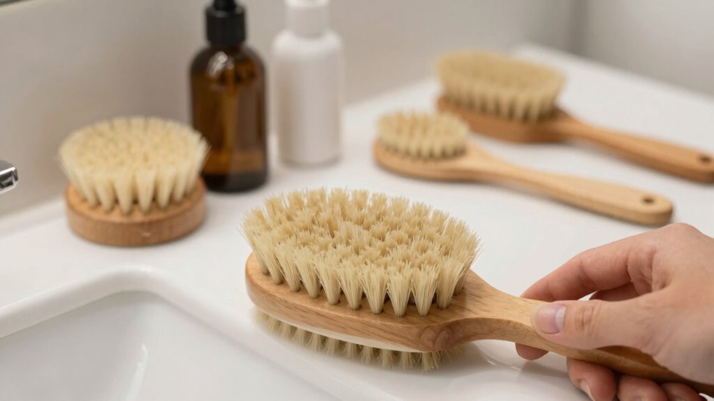 optimal dry brushing frequency varies by skin
