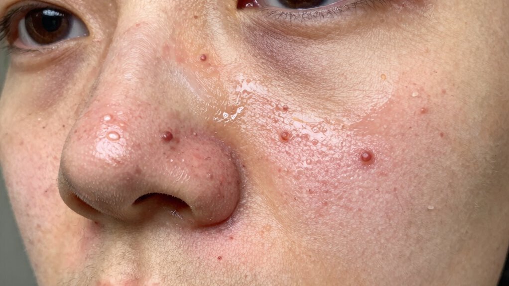 popping worsens pimples seek professional extraction