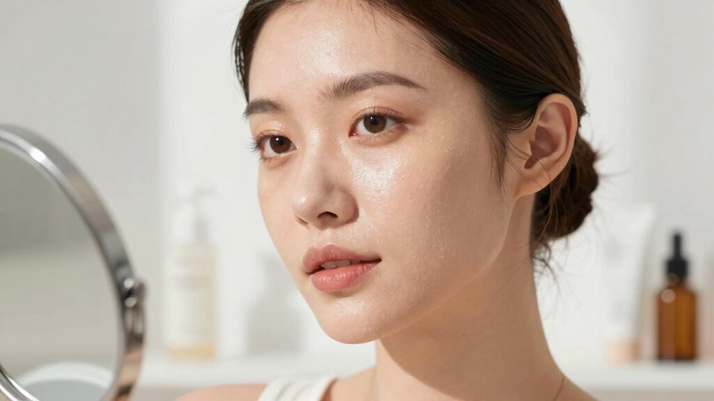 quick targeted brightening routine