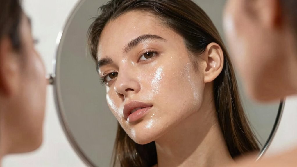 reflective surfaces elevate skincare visuals