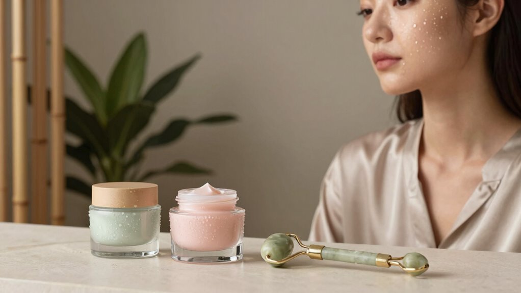 seamless korean skincare styling