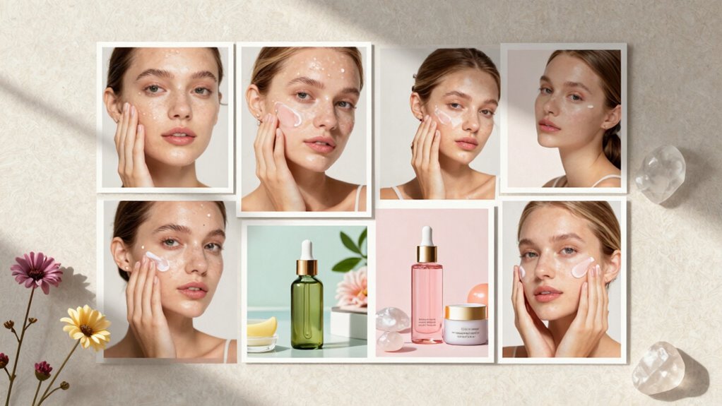 skin care vision board keeps goals focused