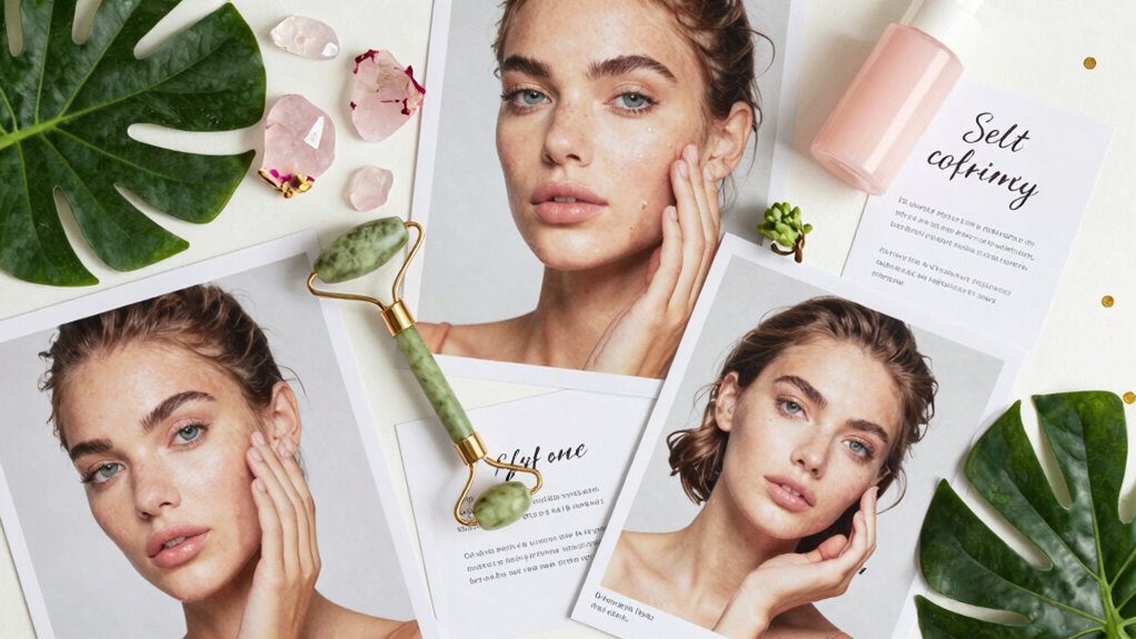 skincare vision board visuals