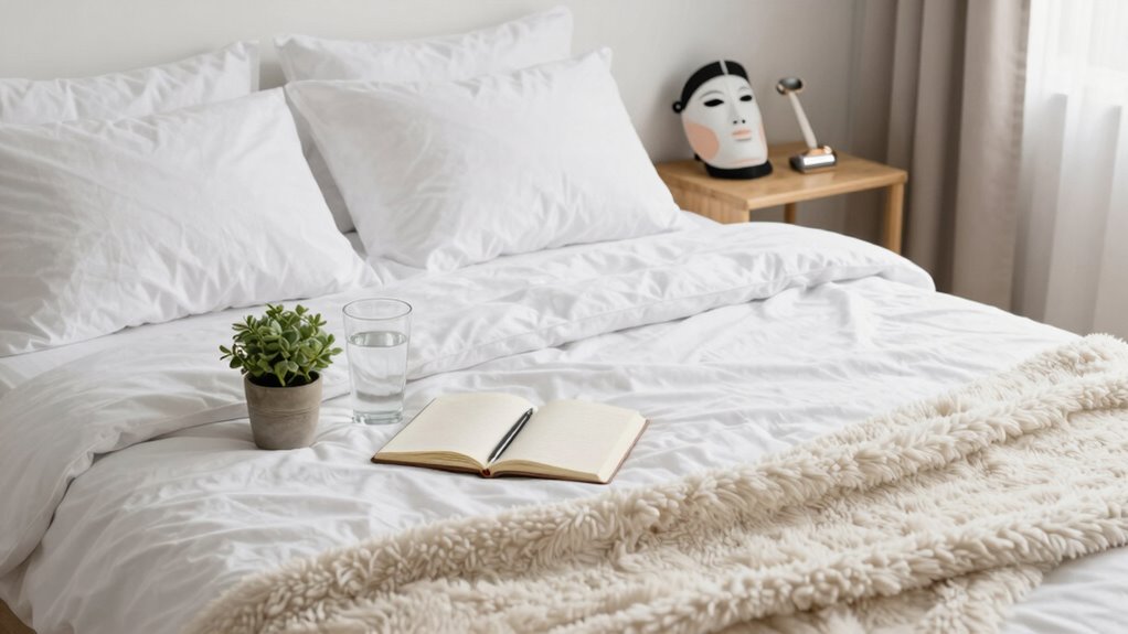 sleep stress management glowing skin