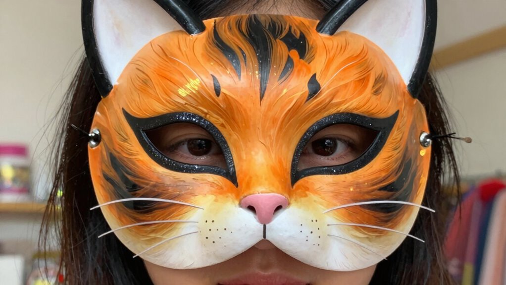 snug mask playful selfies