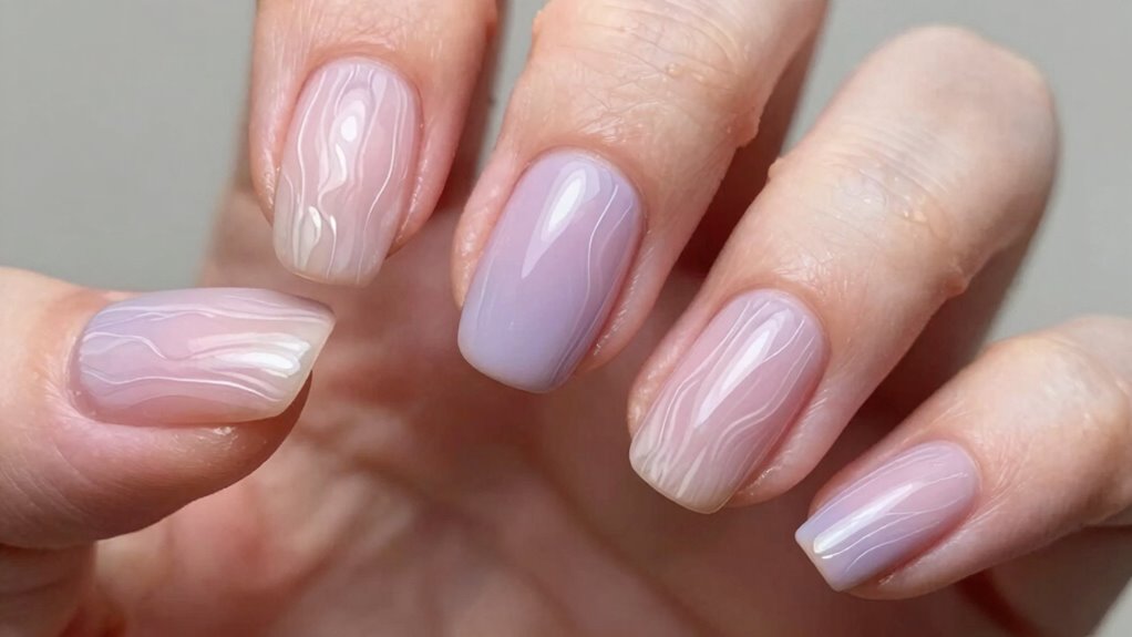 soft waves with textured gel finish