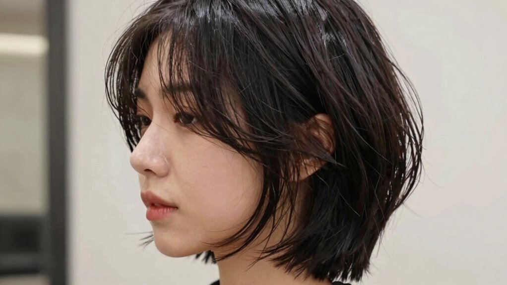 trendy layered cuts low maintenance