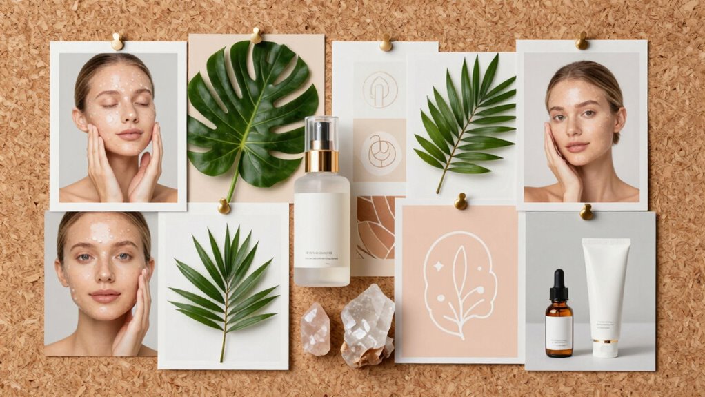 vision board for clear skin goals