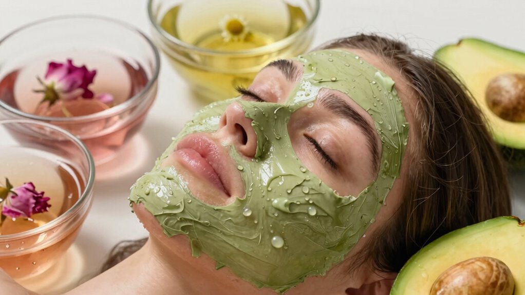 water based additives personalize clay masks