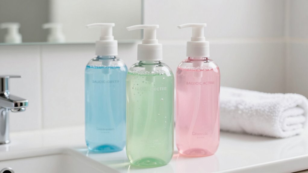 1 2 salicylic acid cleanser routine