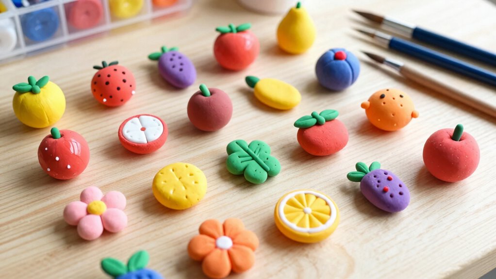 air dry clay dry join paint glaze