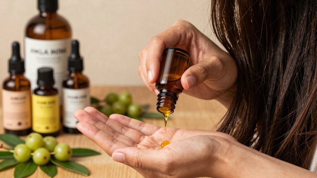 amla oil scalp routine