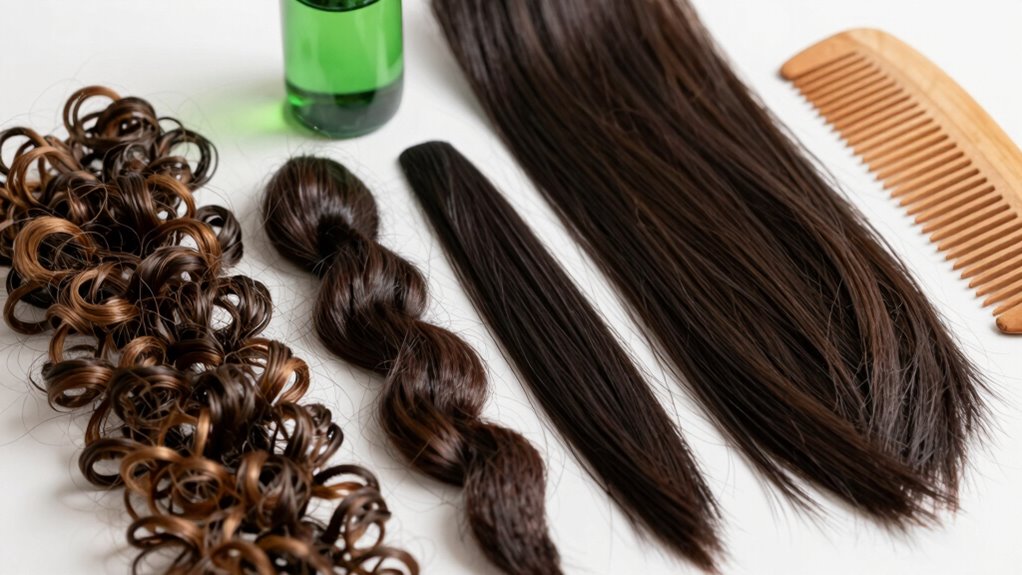 assess hair porosity texture oils