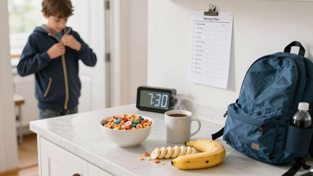 breakfast ready organized streamline mornings