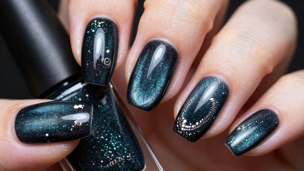 cat eye nail design techniques