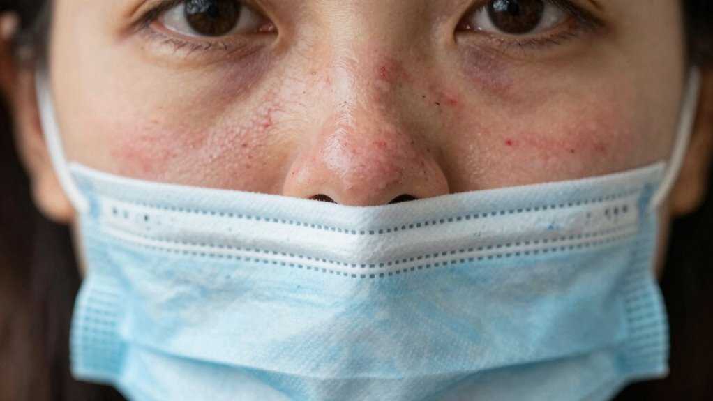 dermatologist when mask symptoms persist
