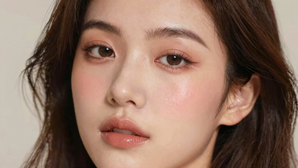dewy natural skin glow