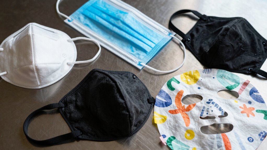 different masks target skin needs