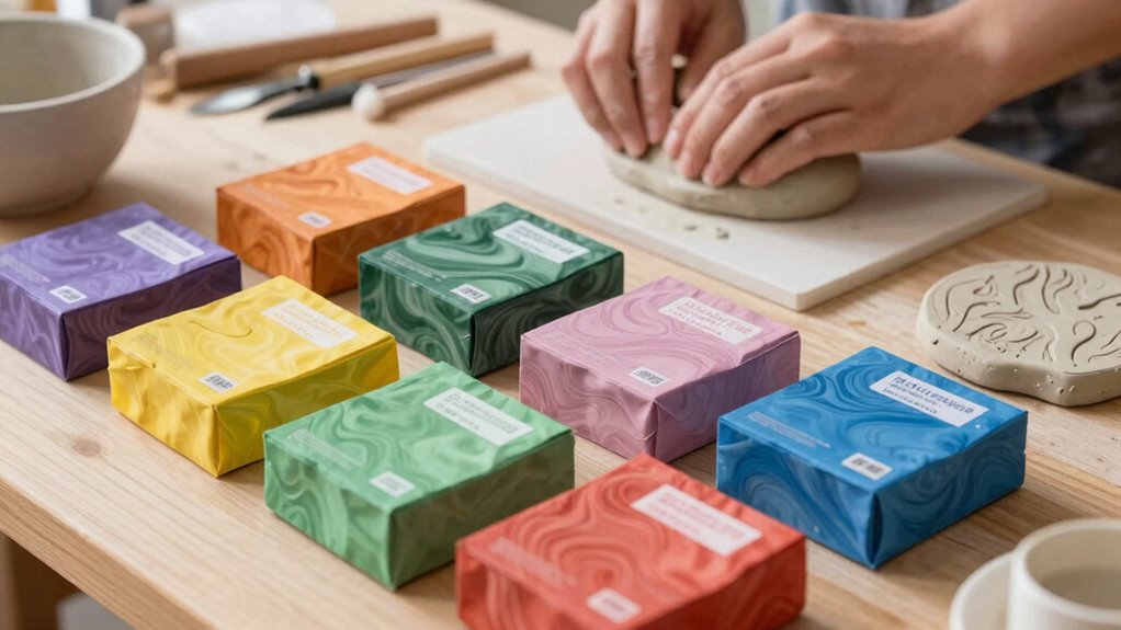 different oven bake clay types
