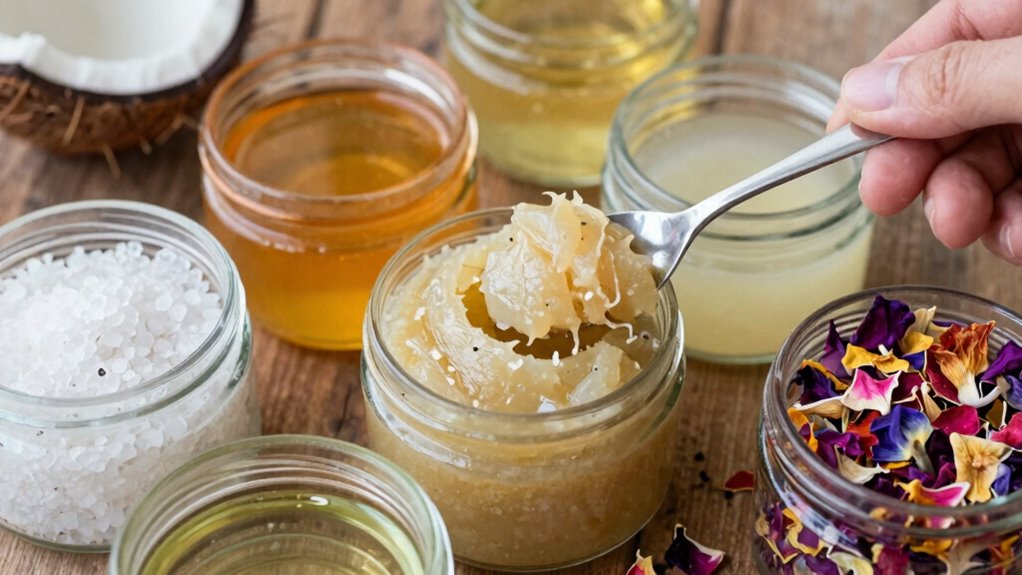 diy body scrubs natural customizable exfoliation